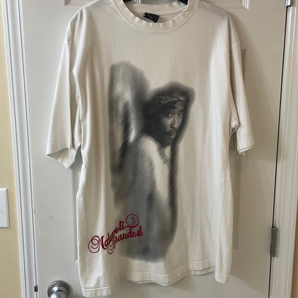L Tupac Makaveli Branded tee shirt
